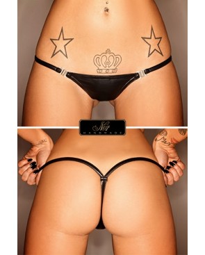 String wetlook Strip par Noir HandMade