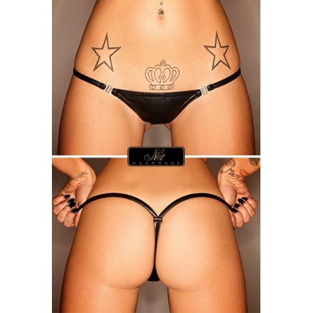 String wetlook Strip par Noir HandMade