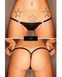 String wetlook Strip par Noir HandMade