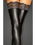 Bas wetlook Superstar F135 par Noir MandMade