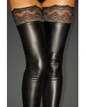 Bas wetlook Superstar F135 par Noir MandMade