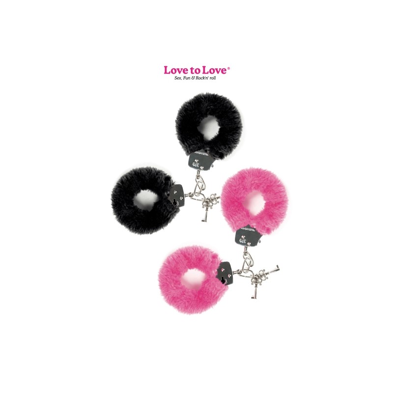 Menottes fourrure Attach me - Love to Love
