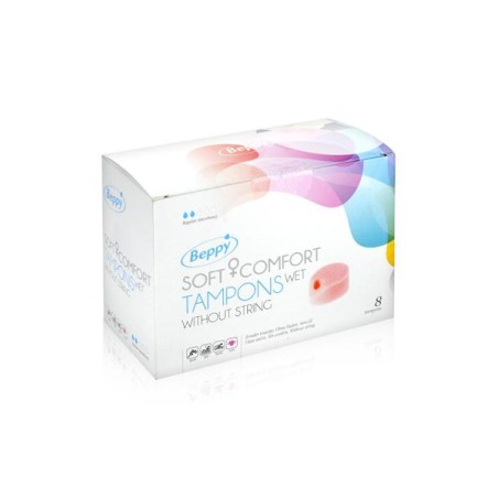 Boite 8 tampons Beppy WET - Usage unique - Beppy