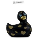 Mini Canard vibrant Romance version 2.0 - noir et or - Big Teaze Toys
