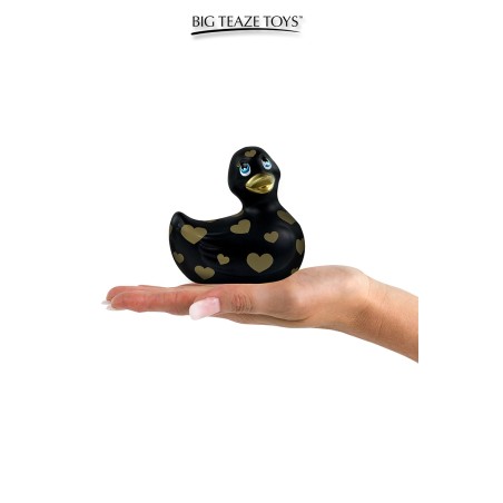 Mini Canard vibrant Romance version 2.0 - noir et or - Big Teaze Toys