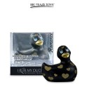 Mini Canard vibrant Romance version 2.0 - noir et or - Big Teaze Toys