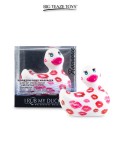 Mini Canard vibrant Romance version 2.0 - blanc et rose - Big Teaze Toys