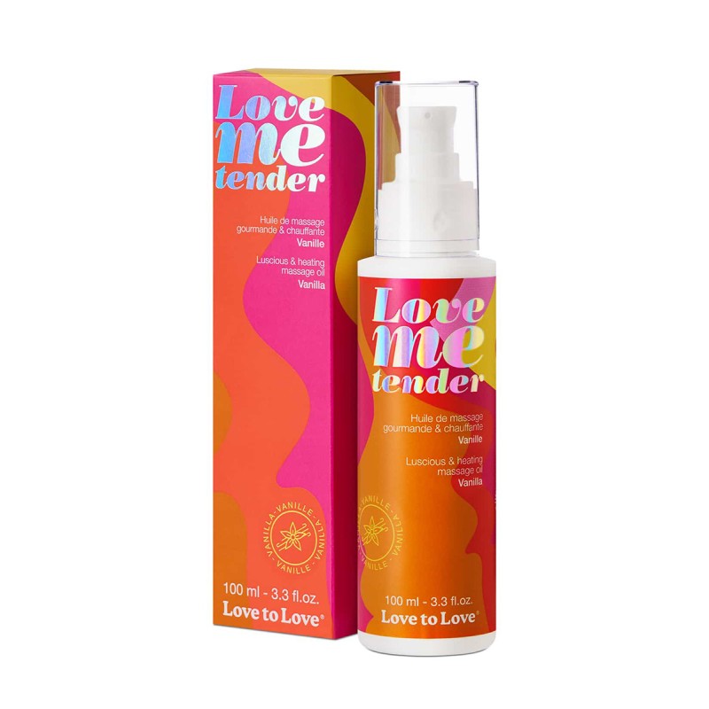 Huile de massage vanille -100ml - Love to Love