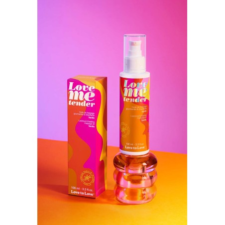 Huile de massage vanille -100ml - Love to Love