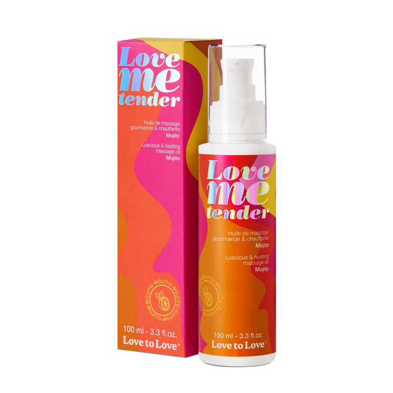 Huile de massage mojito - 100ml - Love to Love