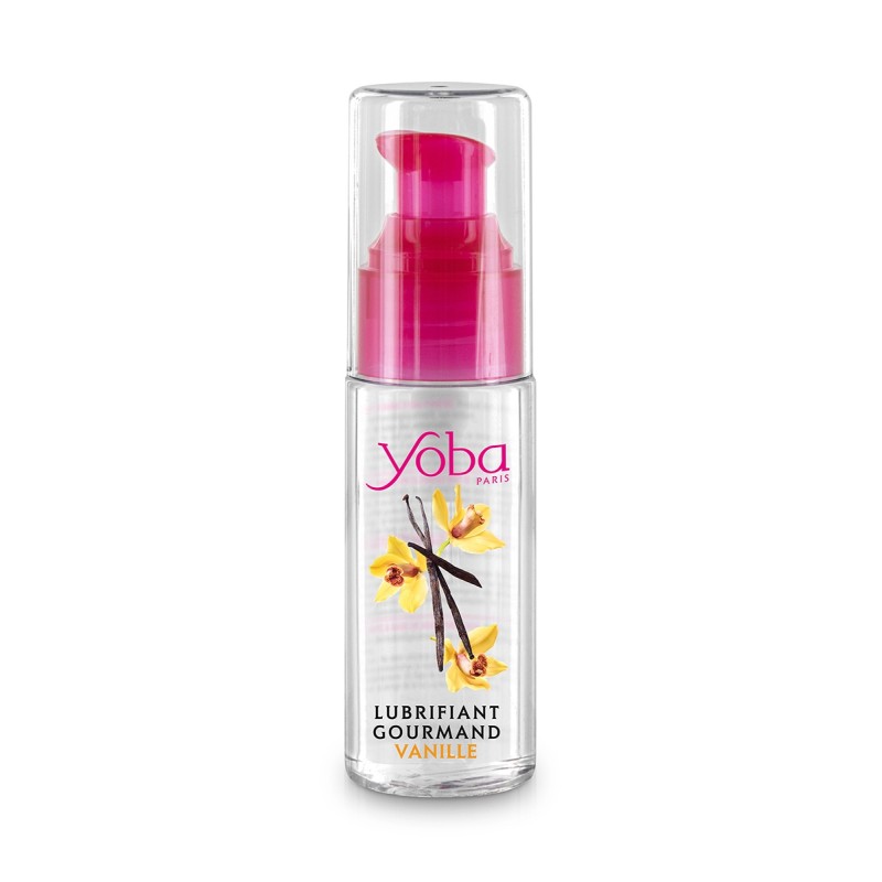 Lubrifiant parfumé vanille à base d'eau 50ml - par Yoba