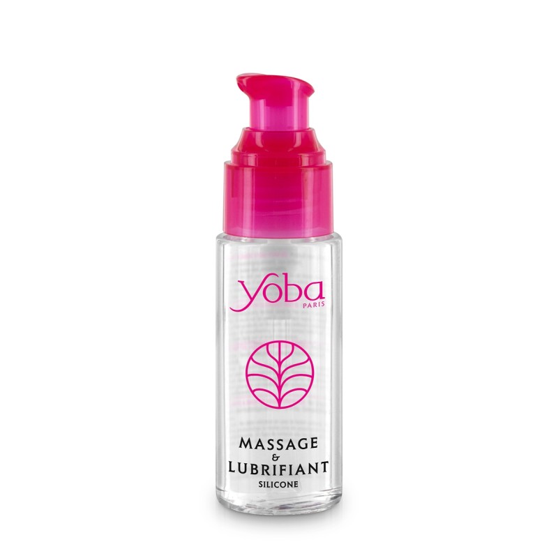 Lubrifiant et massage silicone  2 e 1 - 50 ml par Yoba