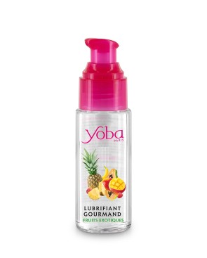 Lubrifiant parfumé Fruits Exotiques à base d'eau 50ml - par Yoba