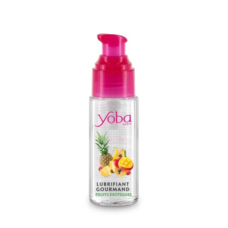 Lubrifiant parfumé Fruits Exotiques à base d'eau 50ml - par Yoba