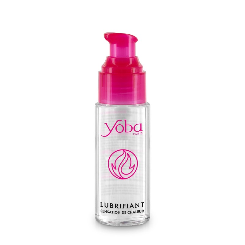 Lubrifiant chauffant à base d'eau 50ml - par Yoba
