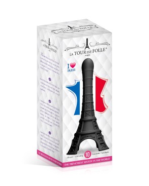 Vibromasseur Tour Eiffel Noir - La Tour Est Folle