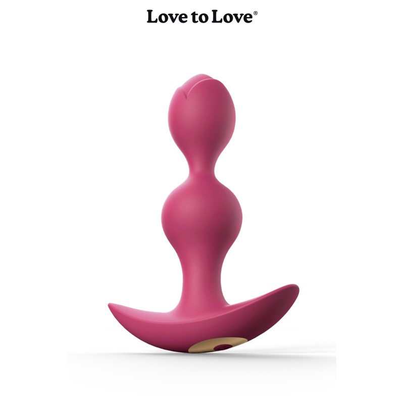Plug anal vibrant Twinny Bud prune - Love to Love