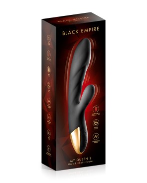 Vibromasseur Chauffant My Queen 2 - par Black Empire