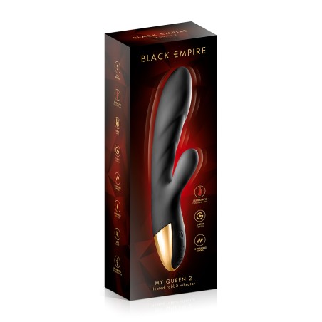 Vibromasseur Chauffant My Queen 2 - par Black Empire