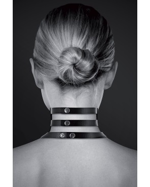 Collier Fetish large avec anneau - BDSM - Bijoux pour Toi