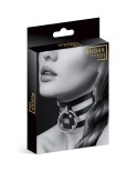 Collier Fetish large avec anneau - BDSM - Bijoux pour Toi Collier Fetish large avec anneau - BDSM - Bijoux pour Toi