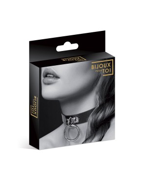 Collier Fetish avec anneau - Bijoux Pour Toi