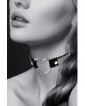 Collier strass et coeur - BDSM - Bijoux Pour Toi