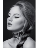 Collier large lacé devant - BDSM - Bijoux pour toi