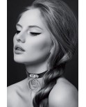 Collier Fetish avec double  anneau - BDSM - Bijoux pour Toi