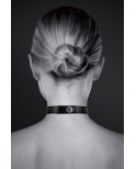 Collier Fetish avec double  anneau - BDSM - Bijoux pour Toi
