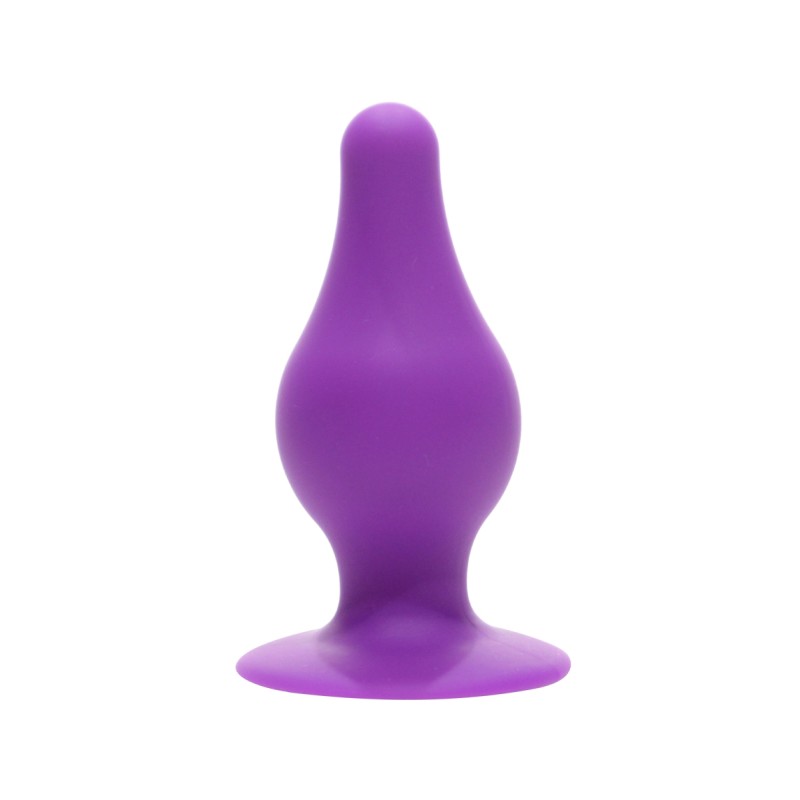 Plug anal Double densité et Thermo réactif  Model 2 Violet L/10,2 cm - SilexD
