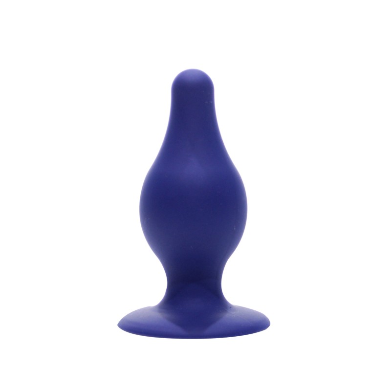 Plug anal Double densité et Thermo réactif  Model 2 bleu M/9,3 cm - SilexD