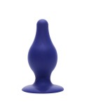 Plug anal Double densité et Thermo réactif  Model 2 bleu M/9,3 cm - SilexD