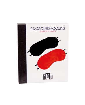 2 masques coquins - Litolu