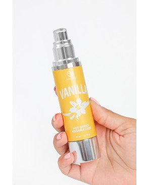 Huile Massage & Lubrifiant Chauffant Vanille - Secret Play