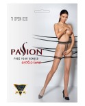 Collants ouverts beige TI020 20 deniers - par Passion