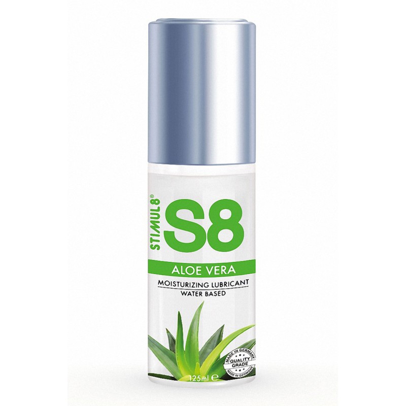 Lubrifiant Aloe Vera à base d'eau 125ml - S8