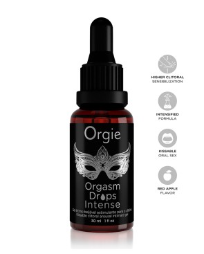 Gouttes d'excitation clitoridienne Orgasm Drops Intense 
