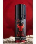 Crème pour améliorer l'érection TOURO XXXL 15ml - ORGIE