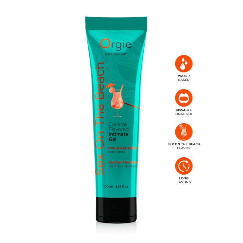 Gel intime Eau Lube Tube Cocktail Sex On The Beach 100ml