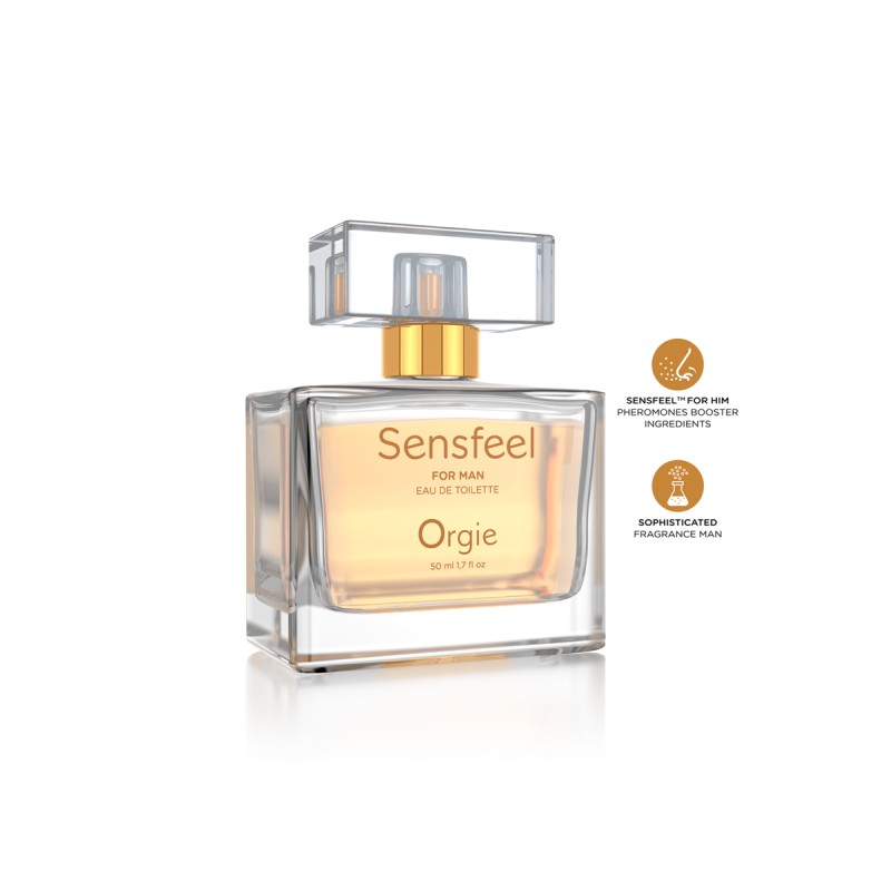 Sensfeel pour homme - eau de toilette booster de phéromone 50 ml - Marque ORGIE