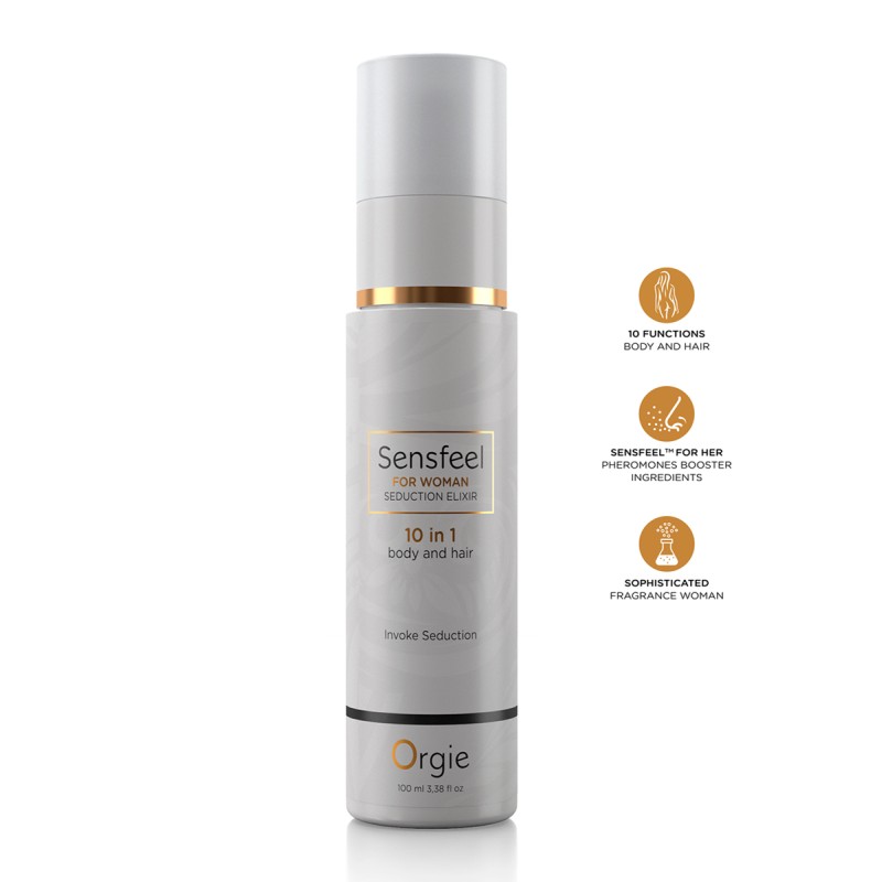 Elixir de Séduction Sensfeel 10 en 1 Pour Femme - Marque ORGIE