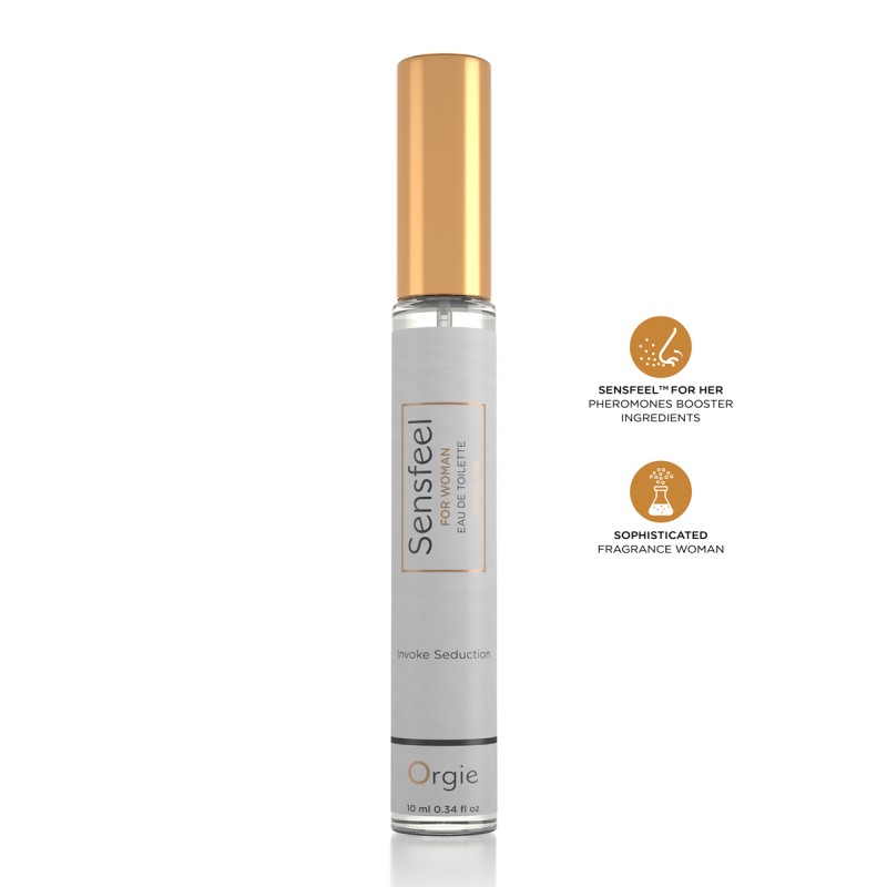 Sensfeel pour femme 10ml - eau de toilette booster de phéromone - Marque ORGIE