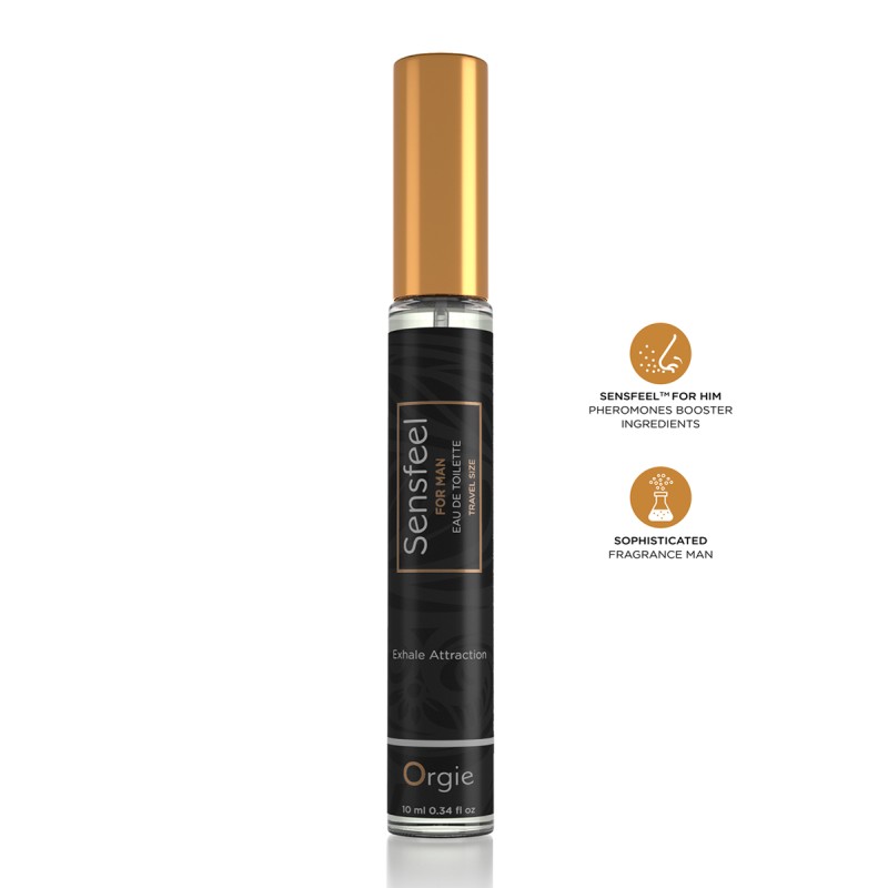 Sensfeel pour homme 10ml - eau de toilette booster de phéromone - Marque ORGIE