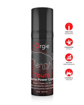 Crème pour améliorer l'érection Touro Power 15ml
