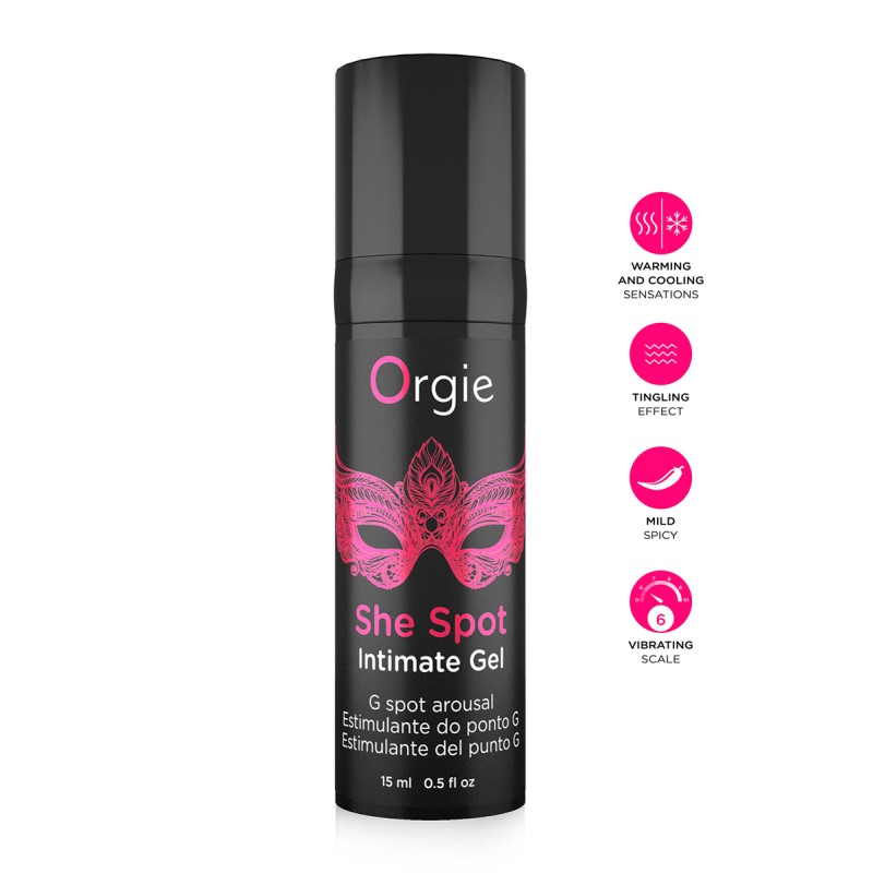 Gel stimulateur de point G - SHE SPOT 15ml - ORGIE