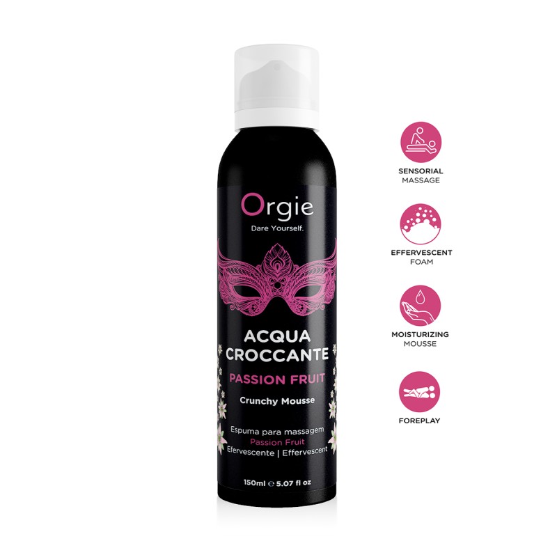 Mousse de massage effervescente - Orgie