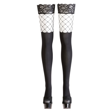 Bas autofixants opaques noir - par Cottelli Legwear