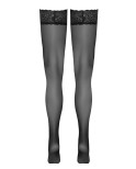 Bas autofixants noir Hold up - par Cottelli Legwear