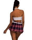 Déguisement sexy étudiante 6 pièces - par J Lingerie